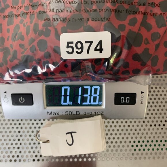 Susan Graver Womens XL Liquid Knit Blouse Animal Print Faux Wrap 3/4 Sleeve Red - Picture 11 of 11